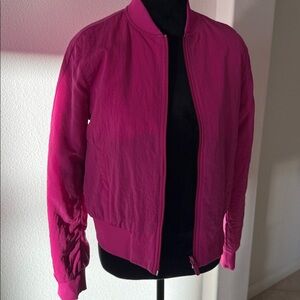 Women's Pink Bomber Jacket Lululemon